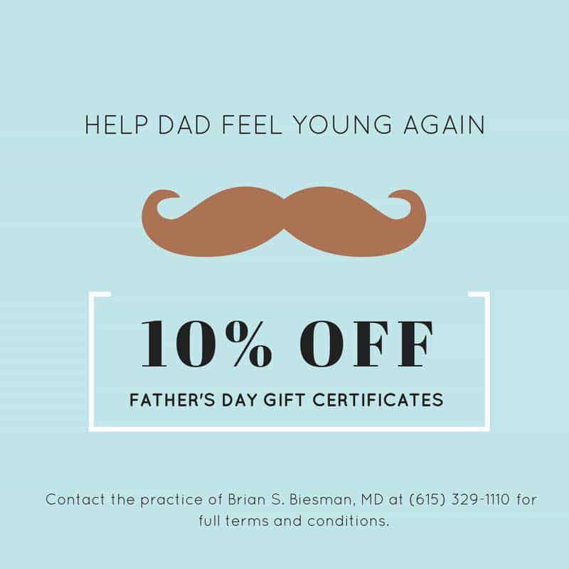 Father's day gift certificate