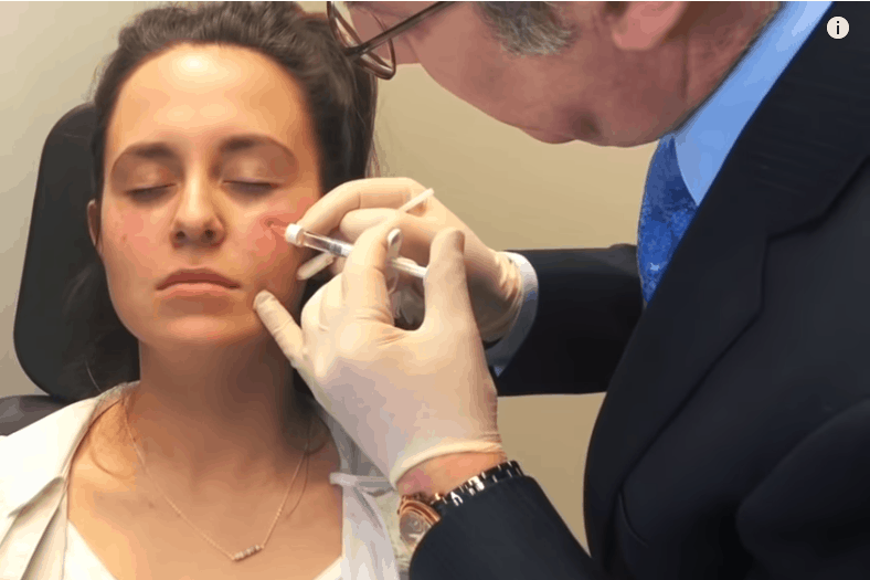 Tear trough injection