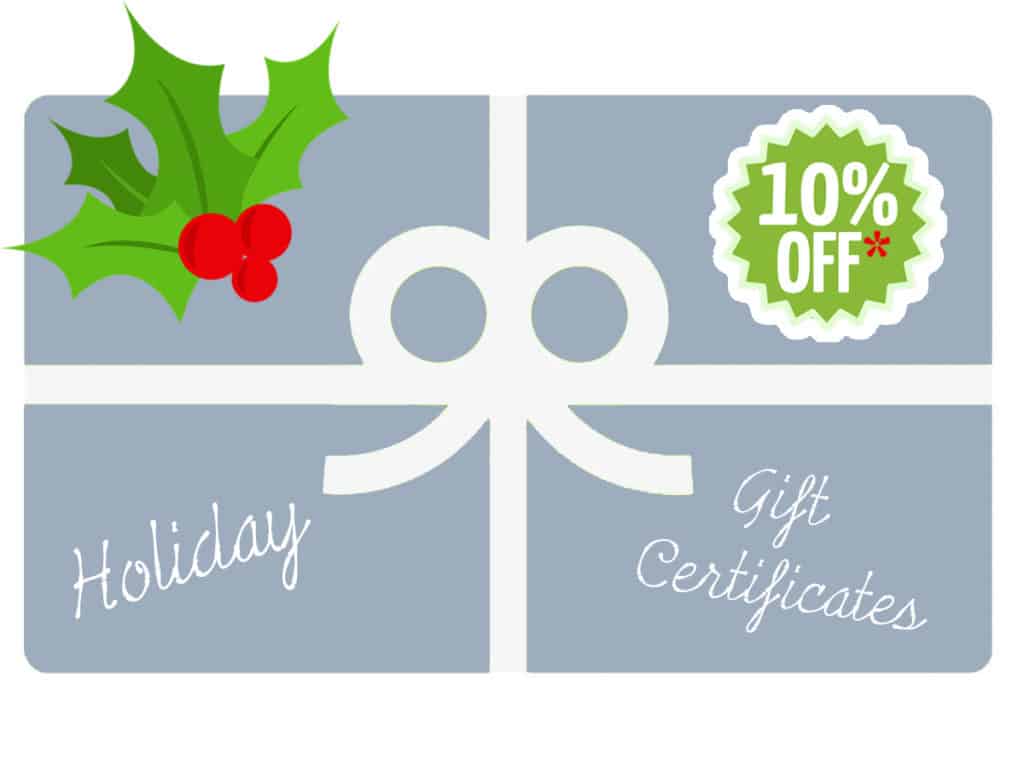 Gift Certificates